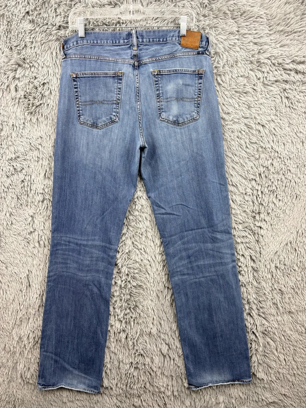 Lucky Jeans Mens 34 361 Vintage Blue Straight Leg Mid Rise Medium Wash Relaxed